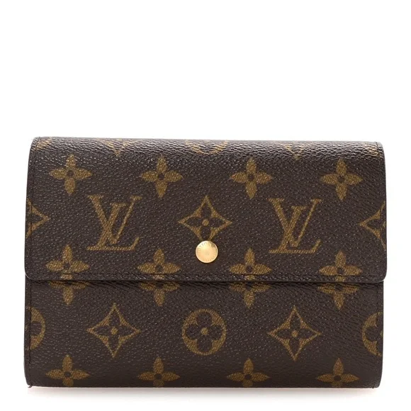 Louis Vuitton Monogram Porte Tresor Etui Papiers Wallet - Picture 1 of 16